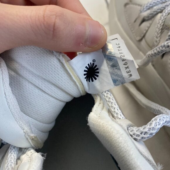 UGG LA CLOUD LOW TRAINER White SNEAKERS SHOES US 8.5,Comfort,Atletic,Women's - Picture 10 of 16